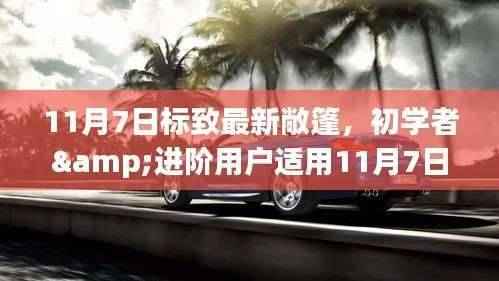 初学者与进阶用户必看,11月7日标致最新敞篷购车指南与全攻略