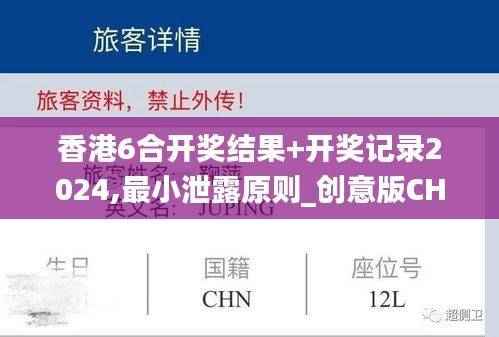 香港6合开奖结果+开奖记录2024,最小泄露原则_创意版CHW168.28