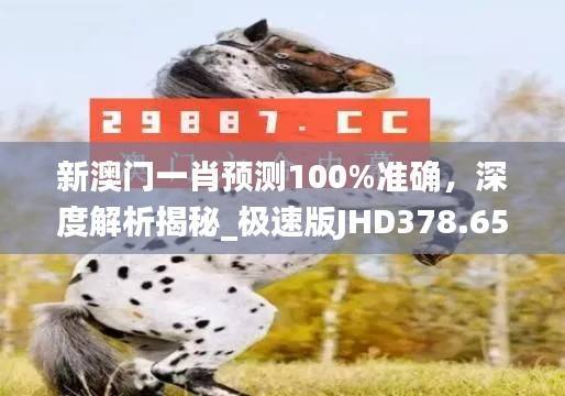 新澳门一肖预测100%准确,深度解析揭秘_极速版JHD378.65