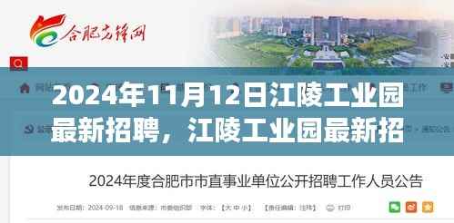 聚焦未来职场机遇,江陵工业园最新招聘动态及三大要点(2024年11月12日)