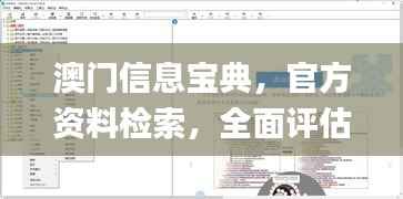 澳门信息宝典,官方资料检索,全面评估准则_工具版CSB35.11
