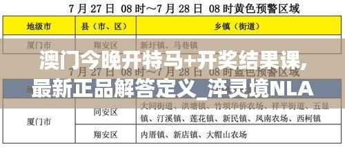 澳门今晚开特马+开奖结果课,最新正品解答定义_淬灵境NLA275.56