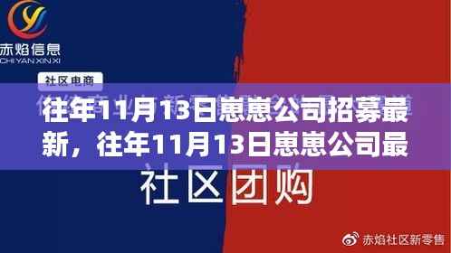 往年11月13日崽崽公司招募盛况与产品全面评测介绍