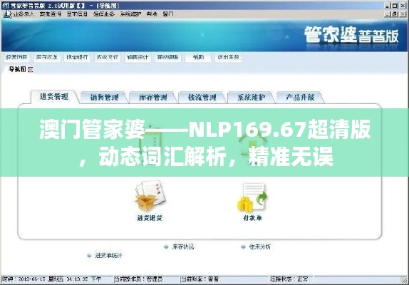 澳门管家婆——NLP169.67超清版,动态词汇解析,精准无误