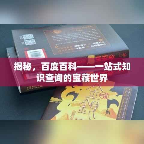揭秘,百度百科——一站式知识查询的宝藏世界