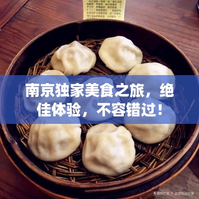 南京独家美食之旅,绝佳体验,不容错过!