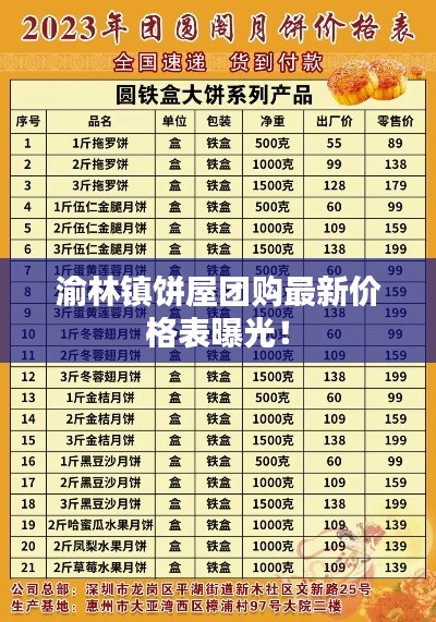 渝林镇饼屋团购最新价格表曝光！